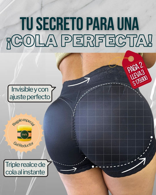 Cachetero Femly´s™️ Triple Realce de cola