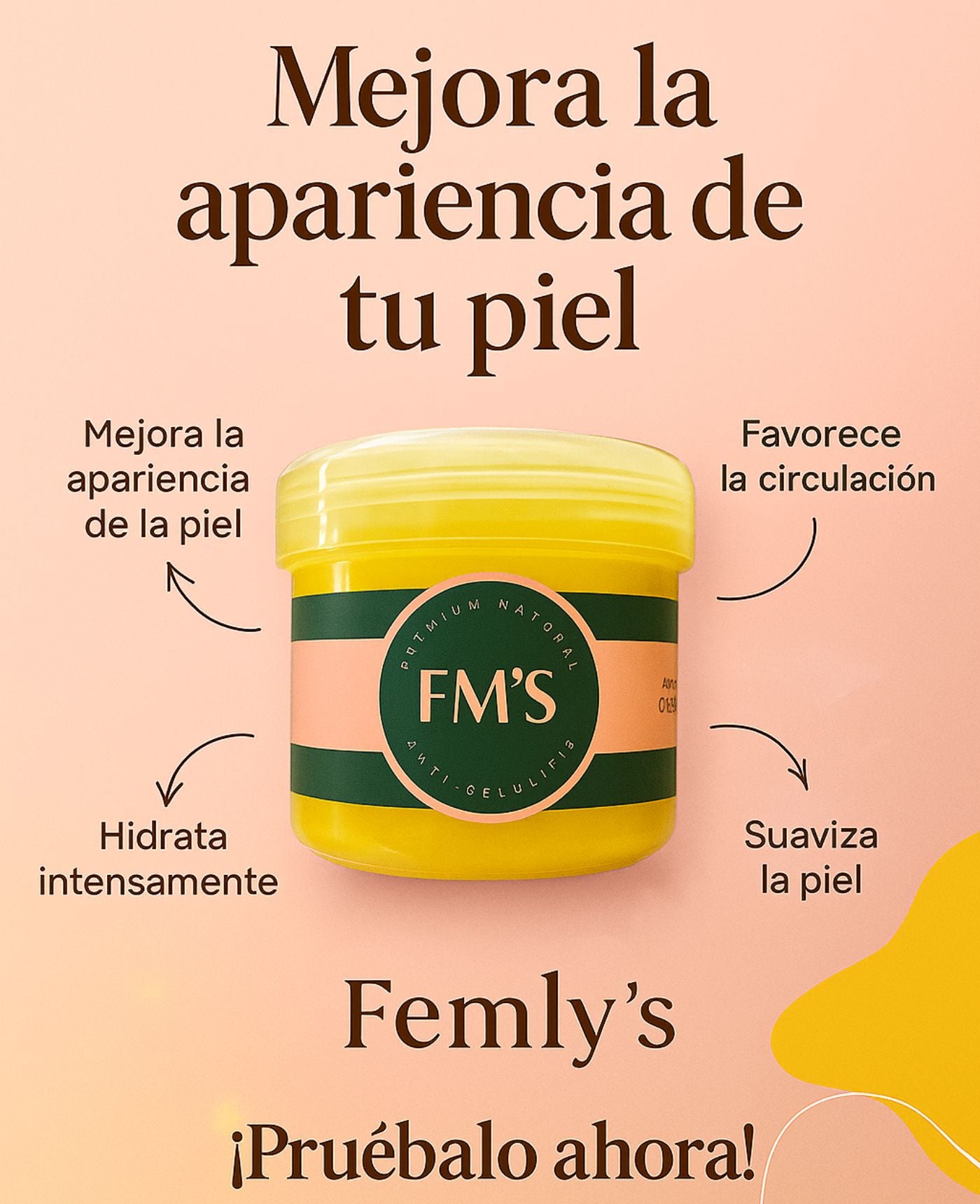 Femly´s™ Cachetero con Triple Realce + Gel Reductor ¡De Regalo!